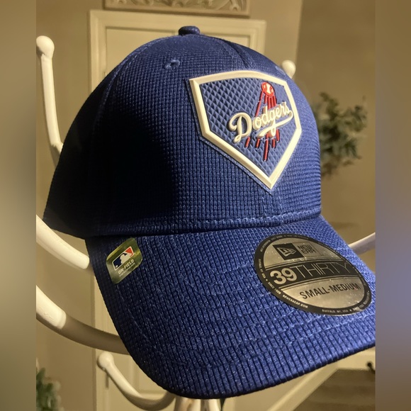 LA DODGERS ON FIELD HEAD GEAR NEW ERA 39 THIRTY SMALL-MEDIUM 2022 MLB CLUBHOUSE - Picture 2 of 5